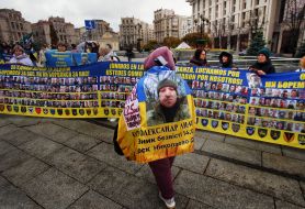 Акция в поддержку пленных и пропавших без вести военных