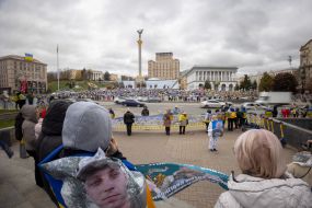Акция в поддержку пленных и пропавших без вести военных