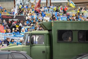 Акция в поддержку пленных и пропавших без вести военных
