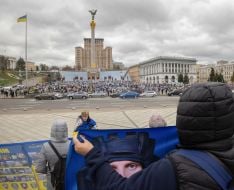 Акция в поддержку пленных и пропавших без вести военных
