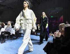 A fashion show by designer Olesia Gryn