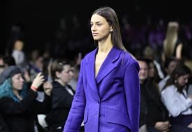 A fashion show by designer Olesia Gryn