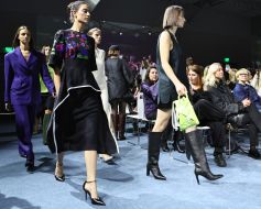 A fashion show by designer Olesia Gryn