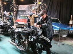 Exhibition of unique retro technology on the occasion of the Day of the Motorist and Road Worker at the Retro Garage Technology Museum in Lviv