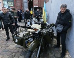 Exhibition of unique retro technology on the occasion of the Day of the Motorist and Road Worker at the Retro Garage Technology Museum in Lviv