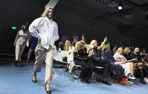 Show of a clothing collection from the Italian brand BALOSSA