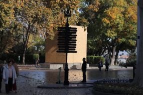 Пам'ятник Пушкіну закрили фанерою в Одесі