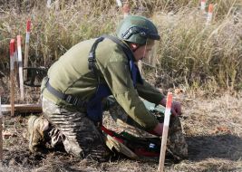 Training veterans in sapper skills