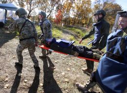Evacuation of the wounded