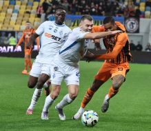 Игровой момент матча