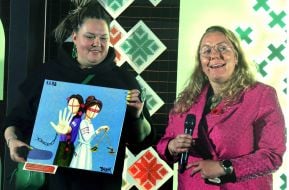 Наталья Цмоць и Анастасия Ненька