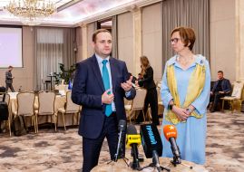 Алексей Кулеба и Магда Копчинская