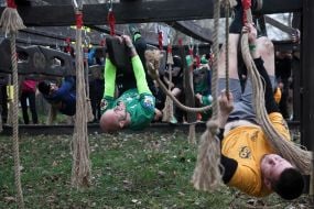 Participants of the "Wild Race Autumn 2025" overcome the distance on the Venetian Island in Kyiv