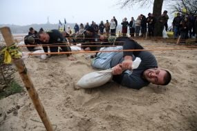 Participants of the "Wild Race Autumn 2025" overcome the distance on the Venetian Island in Kyiv