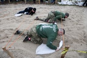 Participants of the "Wild Race Autumn 2025" overcome the distance on the Venetian Island in Kyiv