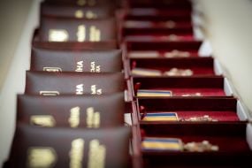 Awarding of soldiers of the Airborne Assault Troops of the Armed Forces of Ukraine with state awards on the occasion of their professional holiday in Kyiv