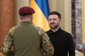 President of Ukraine Volodymyr Zelenskyy congratulated the soldiers of the Airborne Assault Forces of the Armed Forces of Ukraine on their professional holiday and awarded them with state awards in Kyiv