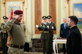 President of Ukraine Volodymyr Zelenskyy congratulated the soldiers of the Airborne Assault Forces of the Armed Forces of Ukraine on their professional holiday and awarded them with state awards in Kyiv