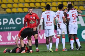 Game moment of the match