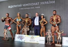 Святослав Шеремета с победителями соревнований