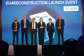 Participants of  the presentation of the EU4Reconstruction project