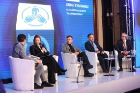 Participants of  the presentation of the EU4Reconstruction project