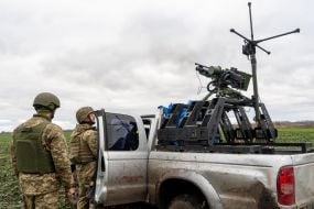 Военнослужащие противовоздушной обороны в Харьковской области