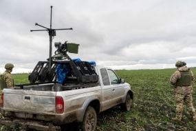 Военнослужащие противовоздушной обороны в Харьковской области