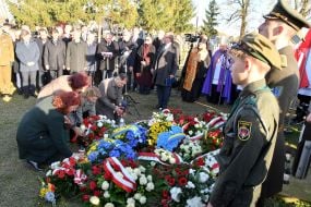 Перепоховання польських солдат у м.Мостиська