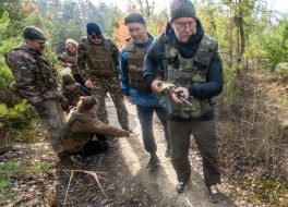 Тактико-спеціальне заняття для цивільних на Харківщині