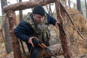 Тактико-спеціальне заняття для цивільних на Харківщині