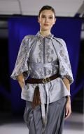 Roksolana Bohutska's clothing collection show "Lviv Fashion Show" in Lviv