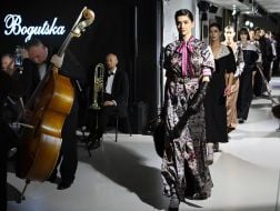 Roksolana Bohutska's clothing collection show "Lviv Fashion Show" in Lviv