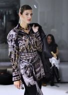 Roksolana Bohutska's clothing collection show "Lviv Fashion Show" in Lviv