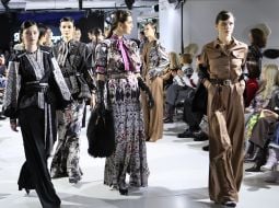 Roksolana Bohutska's clothing collection show "Lviv Fashion Show" in Lviv