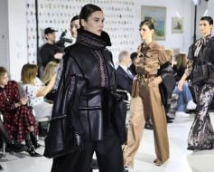 Roksolana Bohutska's clothing collection show "Lviv Fashion Show" in Lviv