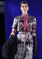 Roksolana Bohutska's clothing collection show "Lviv Fashion Show" in Lviv