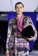 Roksolana Bohutska's clothing collection show "Lviv Fashion Show" in Lviv