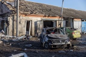 Последствия обстрела Одессы