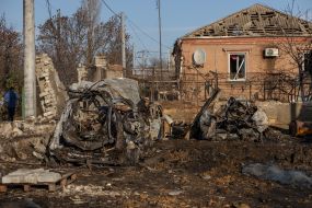 Последствия обстрела Одессы