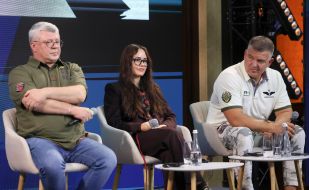 Yegor Skaliga, Iryna Terekh, Denis Shtilerman