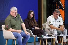 Yegor Skaliga, Iryna Terekh, Denis Shtilerman