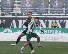 Игровой момент матча