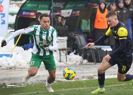 Игровой момент матча