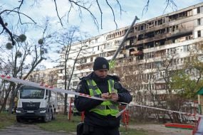 Наслідки обстрілу Києва