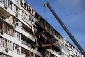 Наслідки обстрілу Києва