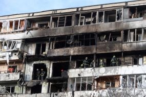 Наслідки обстрілу Києва