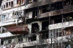 Наслідки обстрілу Києва