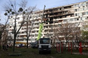 Наслідки обстрілу Києва