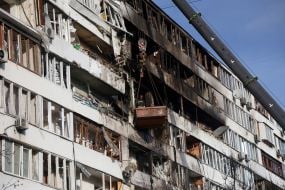 Наслідки обстрілу Києва